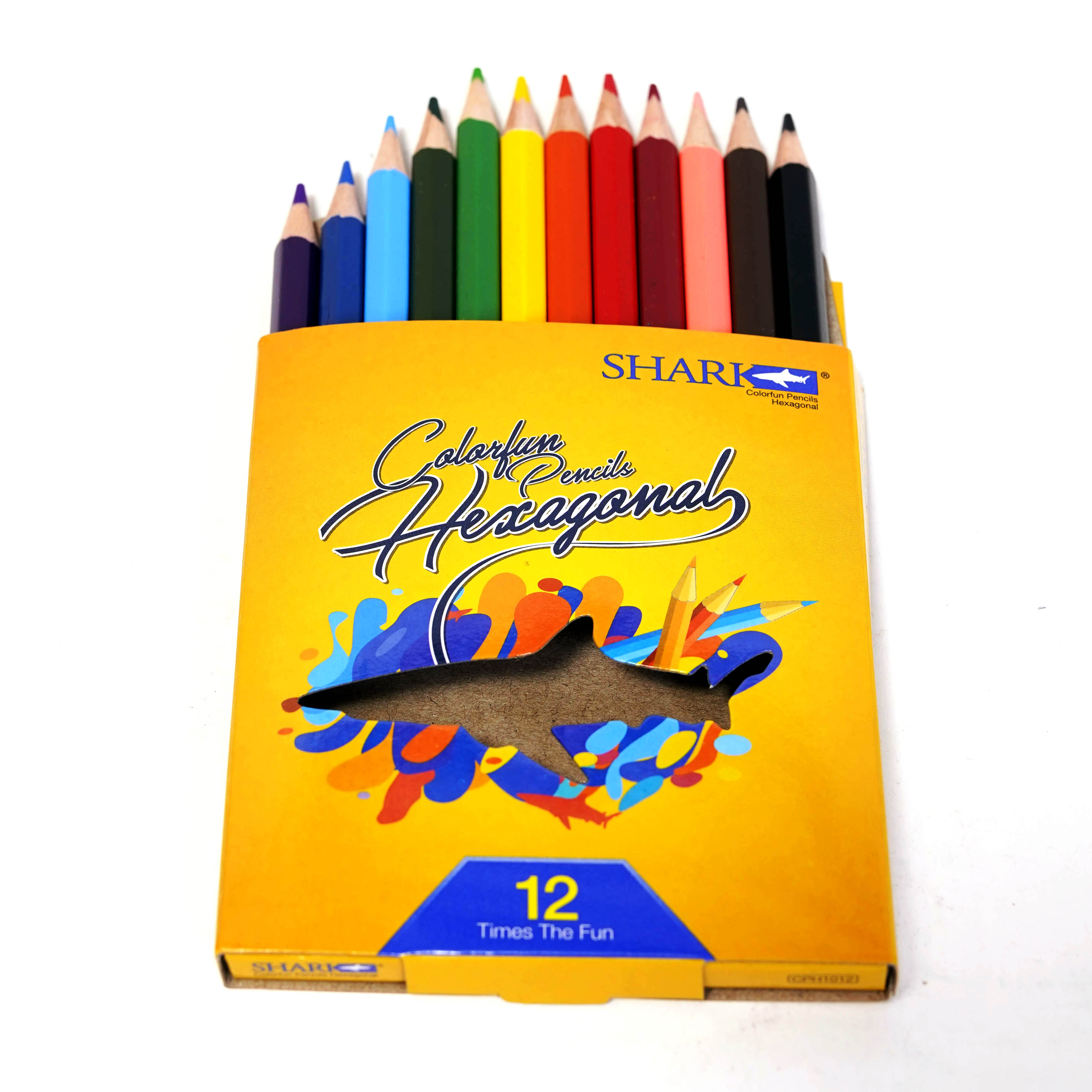 Shark 12 Special Biggie Color Pencils